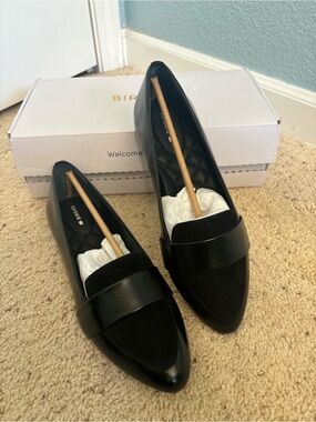 Birdies Blackbird Leather Flats